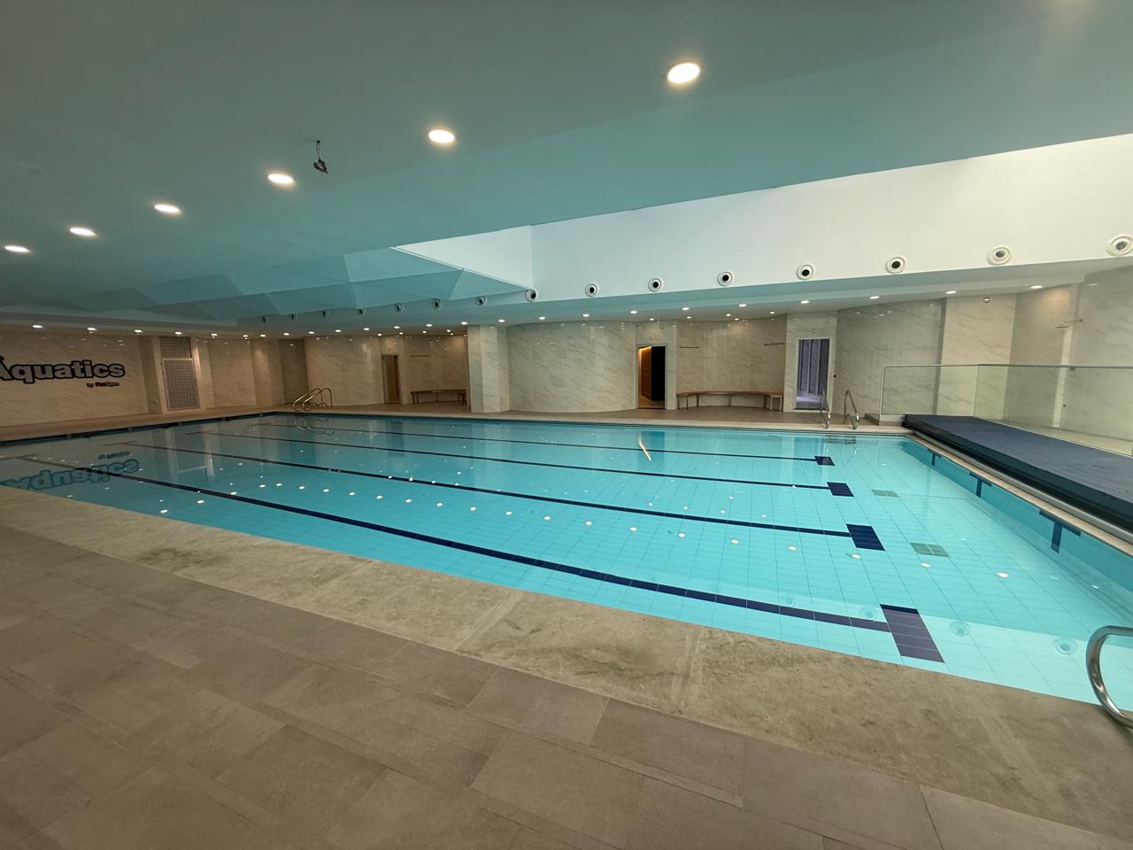 Piscine de natation réalisée par RR-ZM Maroc